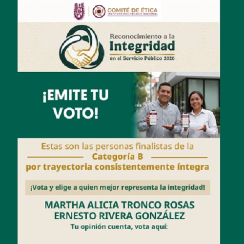 Reconocimiento a la Integridad